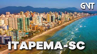 Conhecendo a Praia de Itapema  🇧🇷 Santa Catarina Brasil【4K】 [upl. by Amlez]