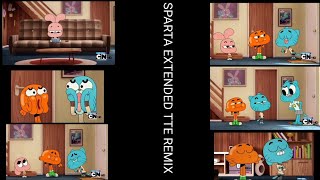 Gumball  The Responsibility Has a Sparta Extended TTE Remix [upl. by Collins]