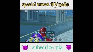 Special emote BY nade ROMIO GAMINGShorts gameplay shortsfeed shorts trending [upl. by Ellenahc523]