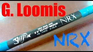 G Loomis NRX Spinning Rod Review [upl. by Lonni879]