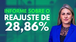 Informe sobre o REAJUSTE DE 2886  Servidores Públicos Federais [upl. by Ribal]