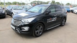 2014 Hyundai Grand Santa Fe HighTech Start Up Engine and In Depth Tour [upl. by Dhumma]