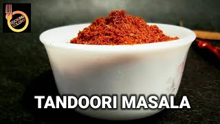 Tandoori Masala Powder Recipe Tikka Masala  Homemade Tandoori Masala  Cooking Colony [upl. by Sibel867]