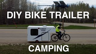 DIY Bike Trailer Camping [upl. by Ddot480]