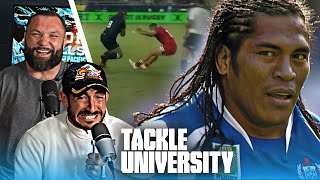 The FILTHY tackles made by Islander GIANTS in the Pacific Nations Cup  Tackle Univerity [upl. by Aetnahc]