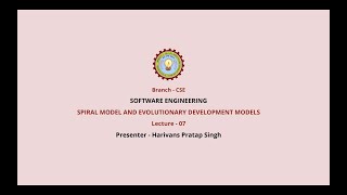 Software Engineering  Spiral Model and Evolutionary Development Models  AKTU Digital Education [upl. by Ramsay]