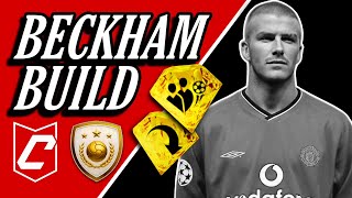 Golden Balls Best David Beckham Midfielder Build in FC 24 Clubs [upl. by Andrew]