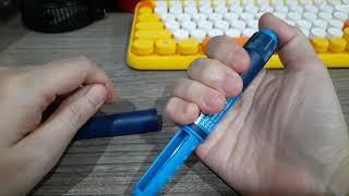 how to use ryzodeg insulin pen [upl. by Ponzo]