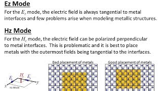 Lecture 18 FDTD  Metals and alternative grids [upl. by Nialb4]