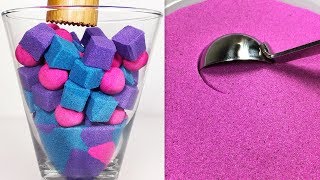 Very Satisfying and Relaxing Compilation 148 Kinetic Sand ASMR [upl. by Gentilis]