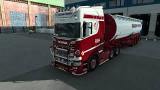 Euro Truck Simulator 2  NILLEZEN BV OEFFELTNL  SCANIA S730  KasselD to KölnD [upl. by Acinot]