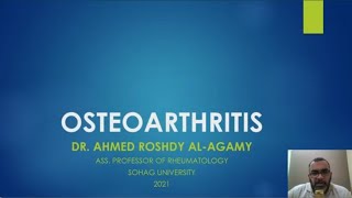 Rheumatology 10 Osteoarthritis [upl. by Spearman]