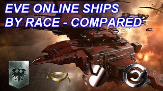 Eve Online Guide  the Five Playable Races Ship Lines  What’s the Difference [upl. by Emmi461]