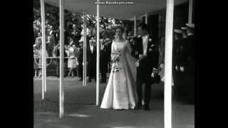 Royal Wedding of Queen Margrethe II and Prince Consort Henrik 1967 Part 2 [upl. by Nivan]