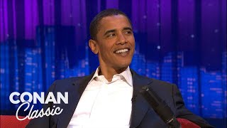 Barack Obamas 2006 Interview  Late Night with Conan O’Brien [upl. by Narmak]