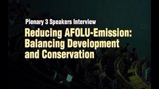 Plenary 3 Speaker Interviews Reducing AFOLUEmission  ICONIC 2024 [upl. by Elyrehc675]