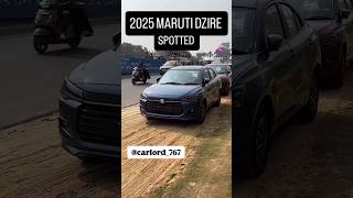 2025 Maruti Dzire has been spotted testing in all its glory without the camouflage PowerDrift [upl. by Enilemme]