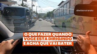 O QUE FAZER QUANDO VOCÊ ESTÁ DIRIGINDO E ACHA QUE VAI BATER [upl. by Ameekahs727]