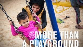 More than a playground for Syrian refugees in Jordan [upl. by Malsi]