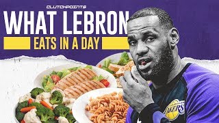 LeBron James Insane Diet Dont Try This On Thanksgiving [upl. by Nnoved301]