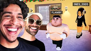 FLAMBY ET SAMO JOUE AU MODE LE PLUS DROLE DE ROBLOX [upl. by Cigam752]