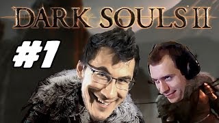 Dark Souls 2 Part 1  THIS GAME IS EASY [upl. by Tirb]