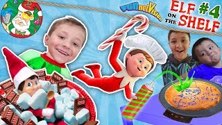 ELF on the SHELF 4 is Floating Magic Wall Present amp Chef Buddy FUNnel V Fam Christmas [upl. by Alyahsat]