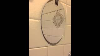 Cassani Fogless Shower Mirror Review [upl. by Aiclid]