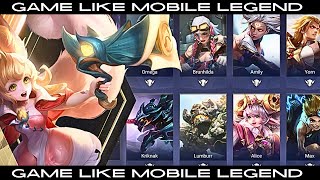 best moba games android and ios  game similar to mobile legends  5v5 game like mobile legends [upl. by Acireed]