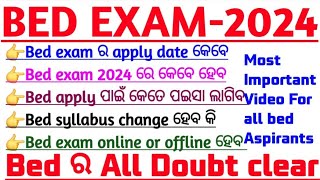 Bed exam preparation 2024Bed syllabus 2024bed entrance 2024bed exam datebedexam2024bed [upl. by Clementia312]