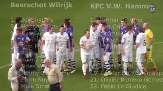 Beerschot Wilrijk  VW Hamme [upl. by Dj]