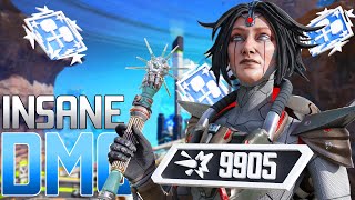 INSANE Horizon 32 KILLS and 9905 Damage Apex Legends Gameplay Season 23 [upl. by Oz913]