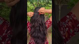 Hair TutorialstylishHairstylesviralcollege hairstylesimple hairstyleyt shorts [upl. by Aneen]