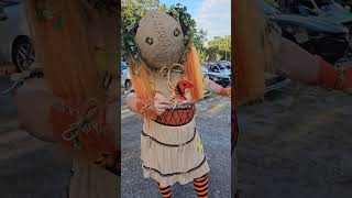 Sam  Trick or Treat halloween cosplay horror SirHenrysHauntedTrail [upl. by Boot]