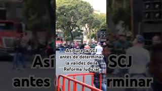 Así luce la SCJ antes de declarar la validez parcial de la Reforma Judicial [upl. by Ahsait]