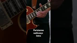 Parisienne walkways intro cover guitar bluesguitarist music gibsonguitar [upl. by Iohk507]