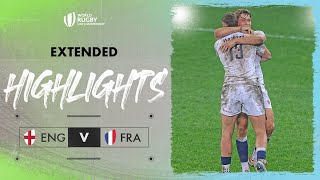 A CLASH for the championship  England v France  World Rugby U20 Championship 2024 Match Highlights [upl. by Idnyc]