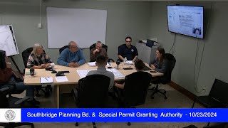 Southbridge Planning Board amp Special Permit Granting Authority 10232024 [upl. by Revlis]