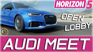 Audi Car MeetCruise Forza Horizon 5 Update 8 Live Stream [upl. by Eellehs563]