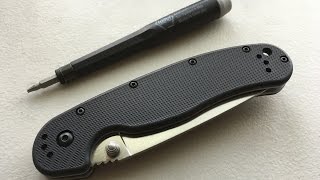 How to disassemble and maintain your Ontario RAT 1 Pocketknife [upl. by Ney]