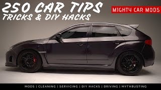 250 CAR TIPS Tricks amp DIY Hacks EVERYONE NEEDS TO KNOW [upl. by Ennairek]