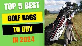 Top 5 Best Golf Bags to Buy In 2024  Best Golf Stand Bags [upl. by Amalbergas]