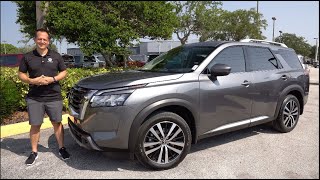 Is the 2024 Nissan Pathfinder a BETTER new midsize SUV than a Honda Pilot [upl. by Einneb405]