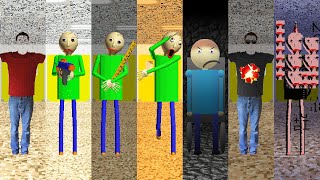 Everyone is Baldis 7 Boss Fight Mods EPIC  ALL PERFECT [upl. by Zevahc]