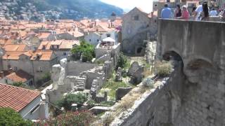 History on VacationDubrovnikCroatia war damage of Dubrovnik [upl. by Hola]