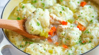 The Best Chicken and Dumplings Recipe [upl. by Attemaj158]