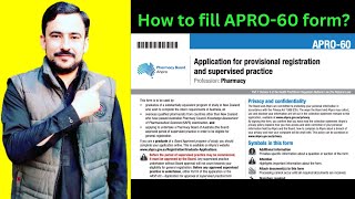 How to apply for AHPRA registration  How to fill APRO60 form  What after KAPS  KAPS Exam [upl. by Letsou]