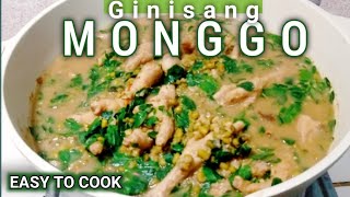 GINISANG MONGGO WITH CHICKEN FEET HOW TO COOK GINISANG MONGGO [upl. by Airitac]