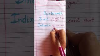 Direct and Indirect Speech tenses english englishgrammar ssccgl cuet2024 class10 exam speech [upl. by Mia]