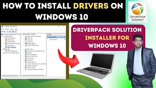 how to install drivers on windows 10  driver pack installer for windows 10  Imran Arif Tech [upl. by Noxid129]